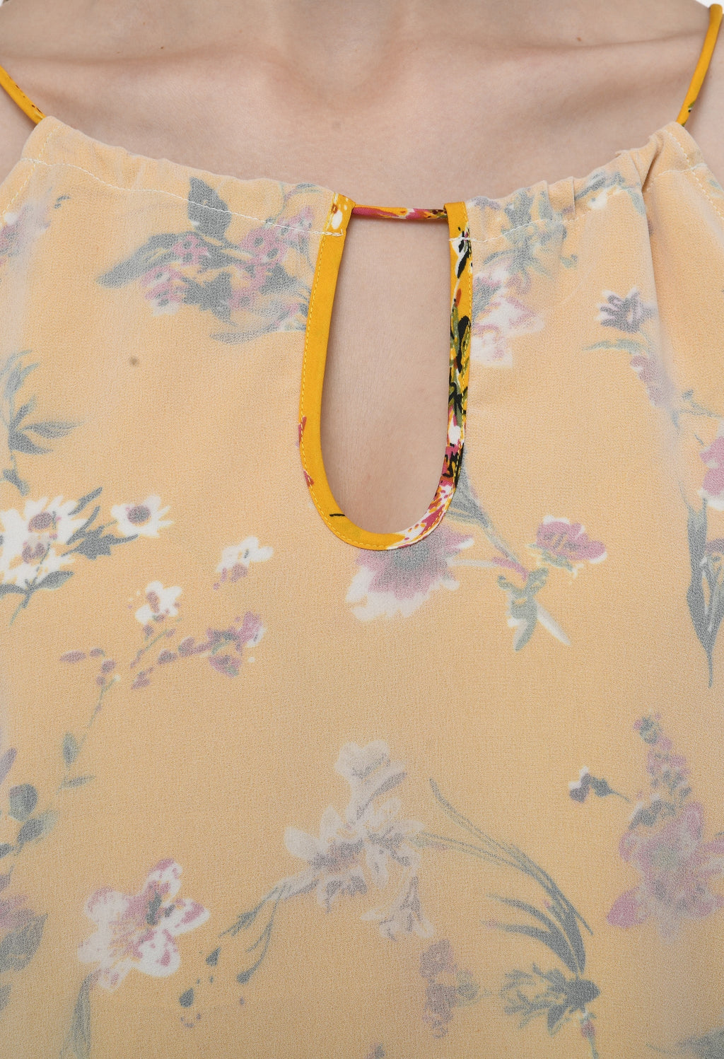 Floral women's printed top