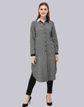 Black & White Checkered kurti