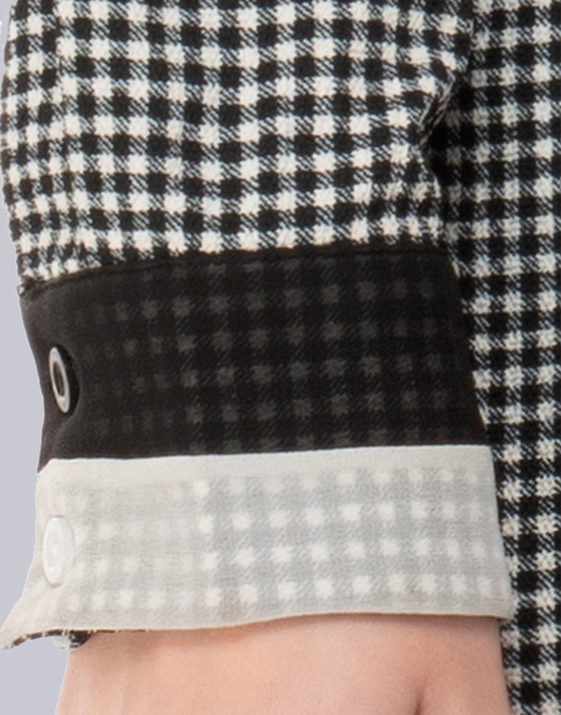 Black & White Checkered kurti